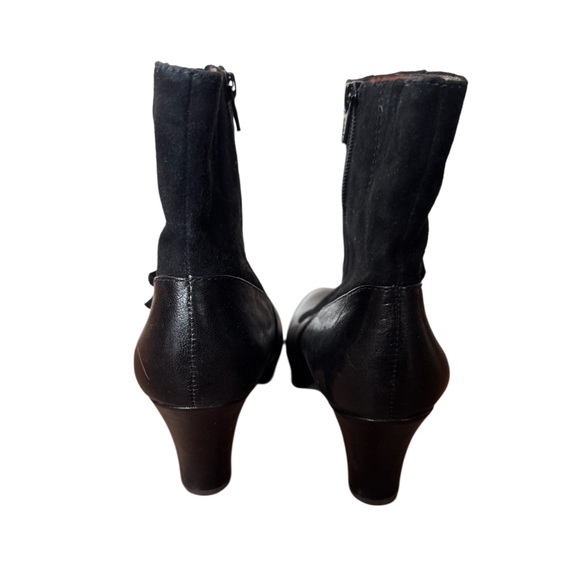 Anthropologie Naya Black Breeze Women's Leather/Suede Ankle Boots-Size 9.5 - Picture 6 of 11
